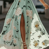 Julie | Abito Maxi Monospalla Verde