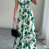 Daniela | Abito Floreale Maxi