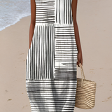 Rina™ Abito Midi Stampato