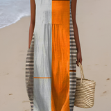 Abito Midi Colorblock May™