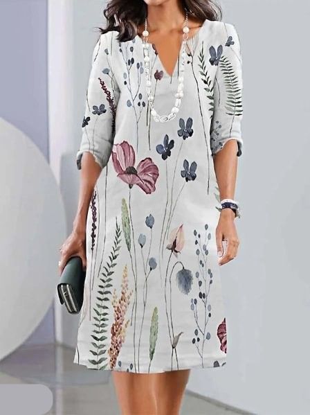 ELEANOR | ABITO FLOREALE A LIVELLI