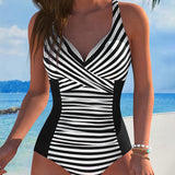 Aurora | Costume Righe Colorblock