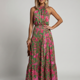 Chiara | Abito Midi Halter