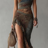 Truus | Abito Maxi Vintage Floreale