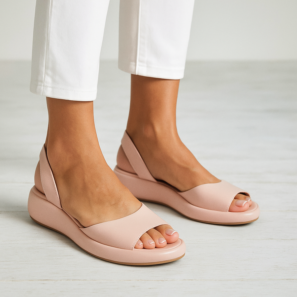Lara™ | Sandali antiscivolo con punta aperta