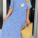 Noémie™ | Midi Abito Elegante Fluido