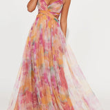 Karen | Abito Maxi Floreale