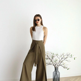 ARIANE – PANTALONI LARGHI IN LINO PER DONNE