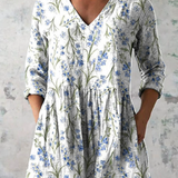 Kara | Blusa lunga con scollo a V