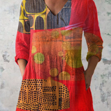 Indira | Blusa lunga a V