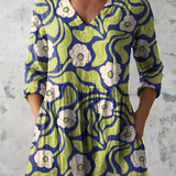 Galina | Blusa lunga con scollo a V