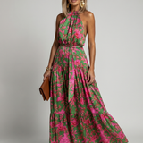Chiara | Abito Midi Halter