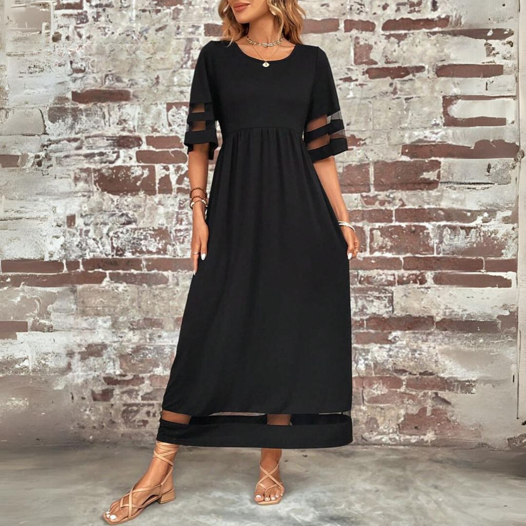 Aubrey™ – Abito midi che valorizza e snellisce la pancia