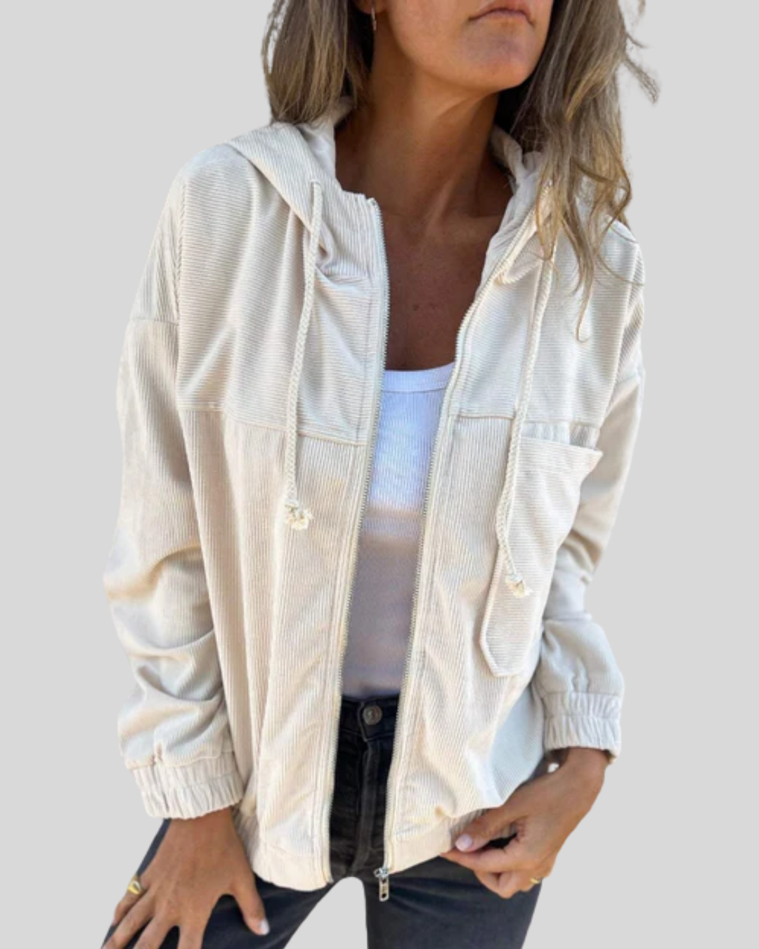 Mabel | Gilet Soft con Zip