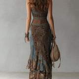 Truus | Abito Maxi Vintage Floreale