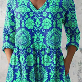 Beatrix | Blusa lunga con scollatura a V