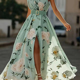 Julie | Abito Maxi Monospalla Verde