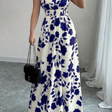 Daniela | Abito Floreale Maxi