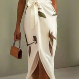 Judy | Abito Satin Bianco