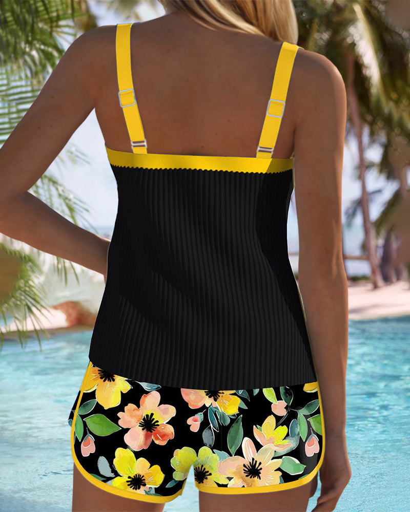 Laluna® | Set di Tankini Elegante in Due Pezzi