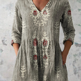 Maeve | Blusa lunga con scollatura a V