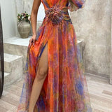 Grace | Abito Maxi Floreale