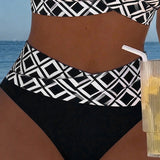 Martina | Bikini Motivo Rombo
