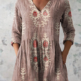 Maeve | Blusa lunga con scollatura a V