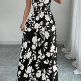 Daniela | Abito Floreale Maxi