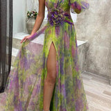 Grace | Abito Maxi Floreale
