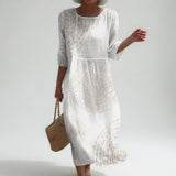 Améliane™ | Midi Abito Raffinato Elegante