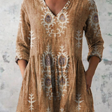 Maeve | Blusa lunga con scollatura a V