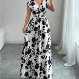 Daniela | Abito Floreale Maxi