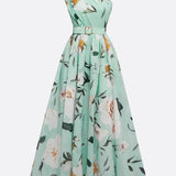 Julie | Abito Maxi Monospalla Verde