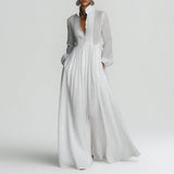 Élisa™ | Maxi Abito Minimalista Elegante