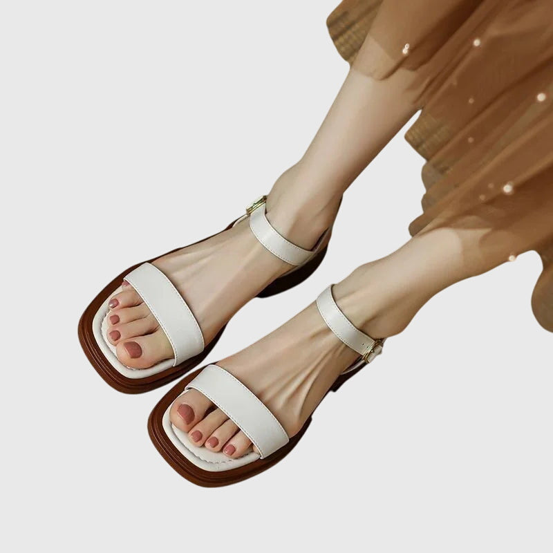 Celestia™ | Sandali in pelle ortopedica