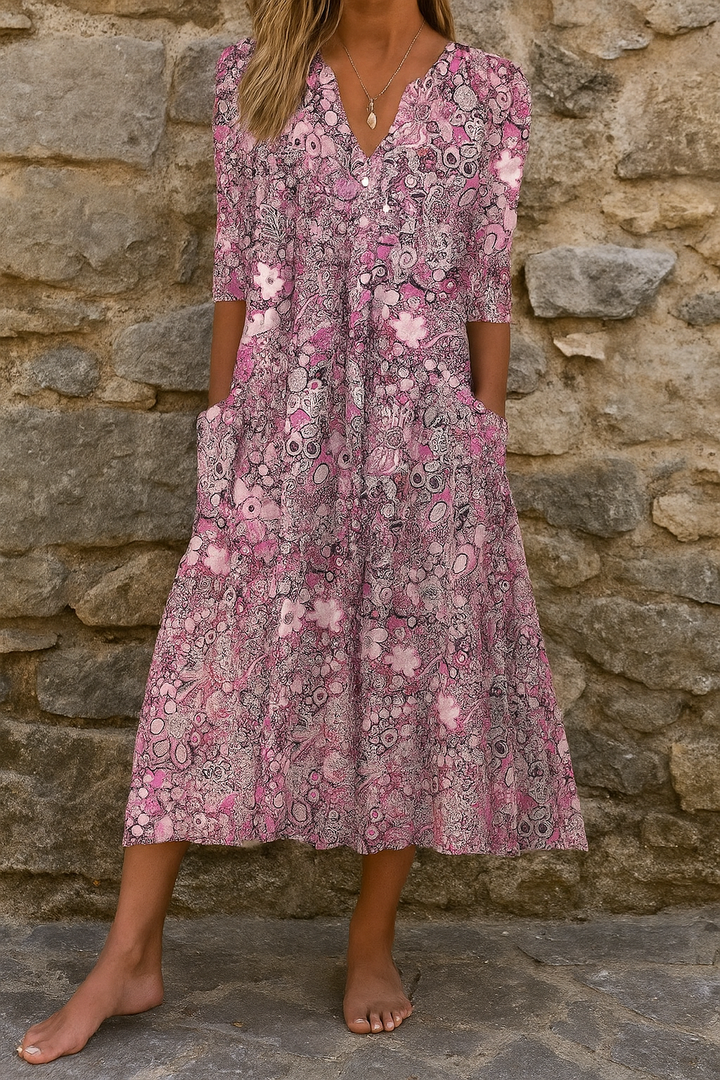 Harlow | Abito Elegante con Scollatura a V