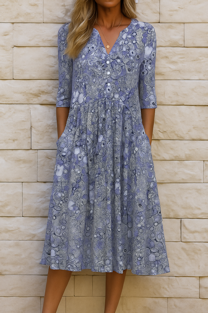 Harlow | Abito Elegante con Scollatura a V