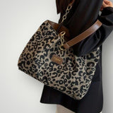 Leonara | Borsa a Tracolla con Stampa Leopardo