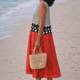Juana | Abito Midi A Righe