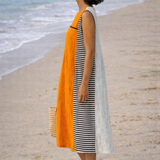 Maya | Abito Midi A Righe