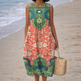 Vera | Abito Midi Boho