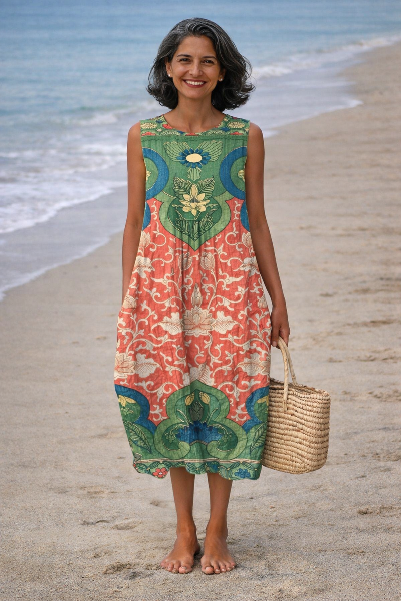 Vera | Abito Midi Boho