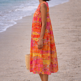 Flora | Abito Midi Sunset