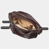 Adriani | Borsa mini malista in vera pelle morbida e retrò per uso quotidiano