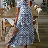Élodie™ | Maxi Abito Floreale Elegante