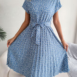 Taryn™  | Leggero Abito Vintage con Motivo Floreale