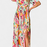 Yuki | Abito V Tie Dye
