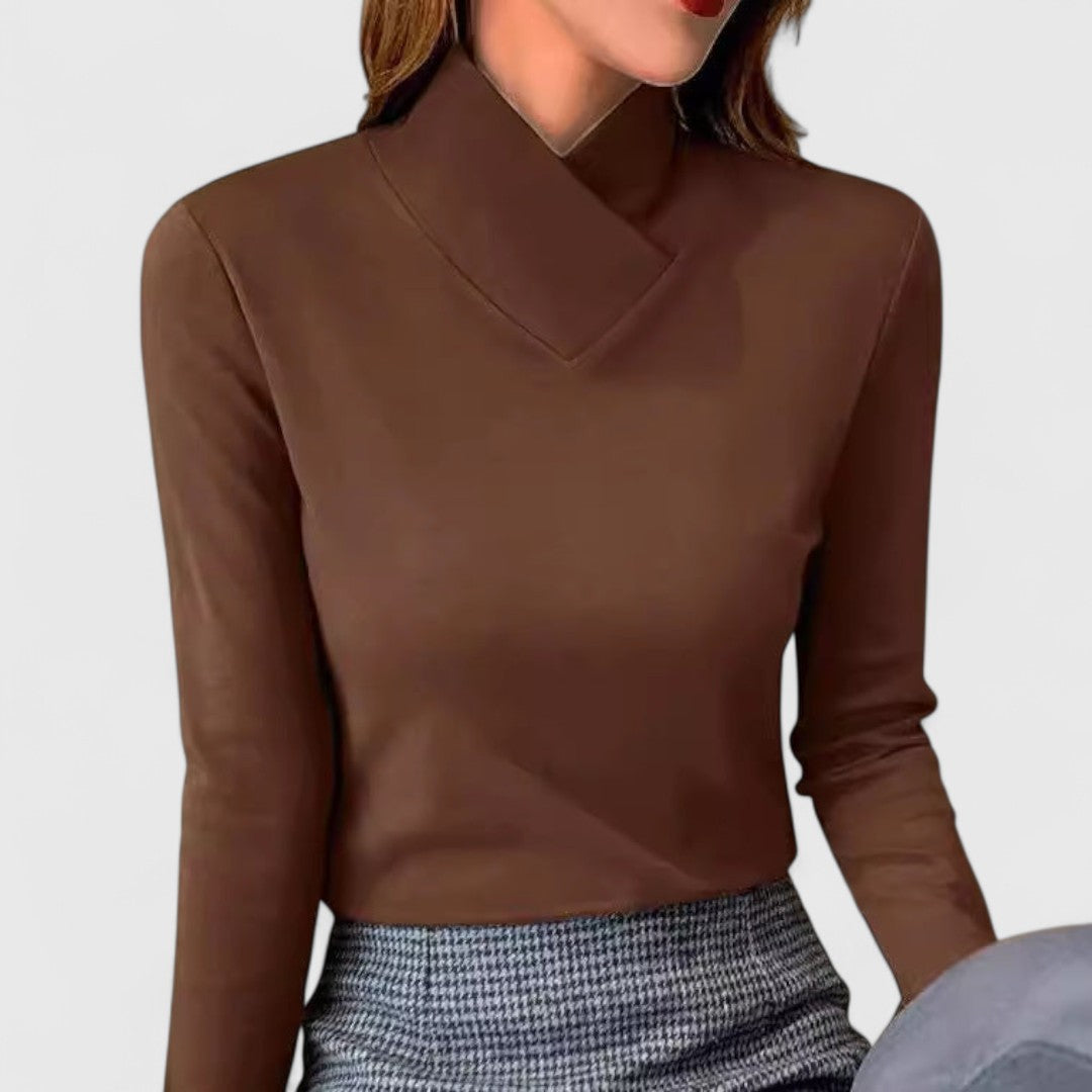 Clair | Maglione Elegante Collo Alto