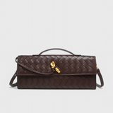 Melanie Clutch con Dettaglio Oro a Nastro